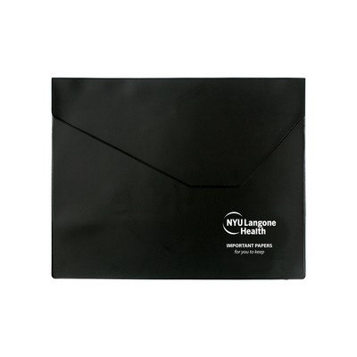 Executive Vinyl Portfolio Case w/Flap
