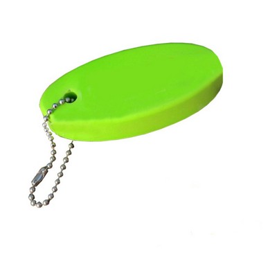 Oval Soft Floater Key chain