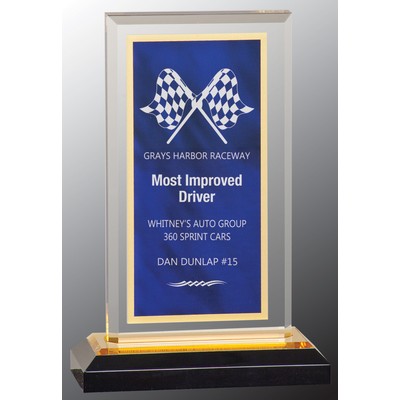 7 1/2" Blue & Gold Royal Impress Acrylic