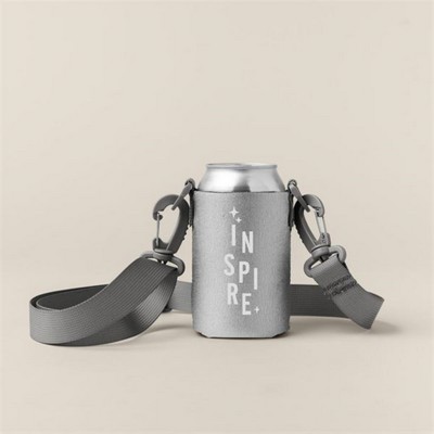Adjustable Bottle Sling Cooler W/ Pouch