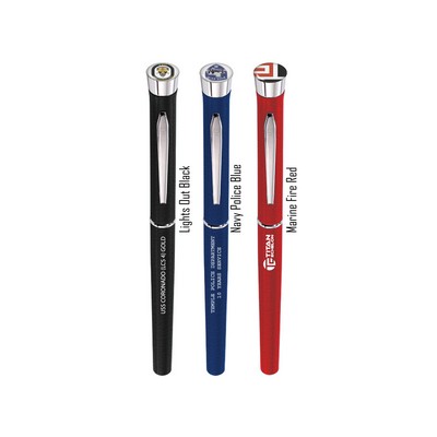 Tactical Collection- Garland® USA Made | Rugged, Textured Rollerball | Chrome Accents