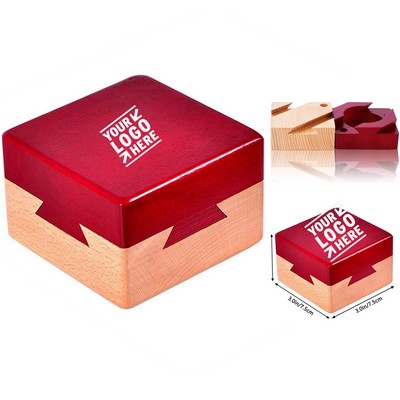 Wooden Magic Drawer Jewelery Box
