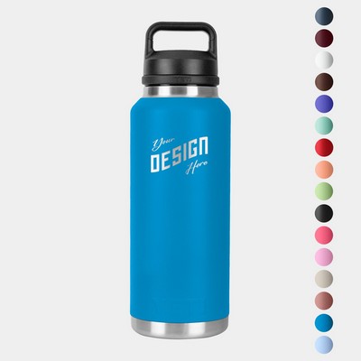 46 Oz YETI® Rambler Stainless Steel Insulated Water Bottle w/ Chug Cap