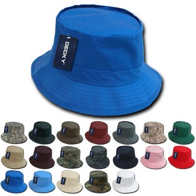 Decky Structured Cotton Fisherman's Hat (Lot of 6)