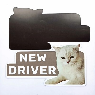 5 inch CAR SIGN MAGNET