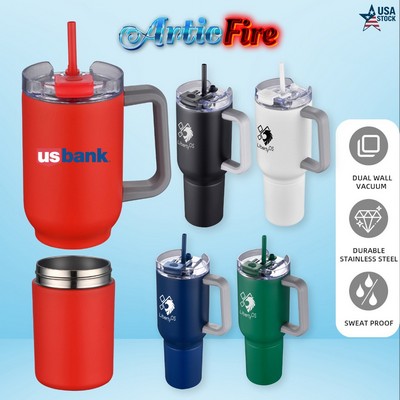 ArticFire 21oz Travel Mug with Handle & 12oz Convertible Base