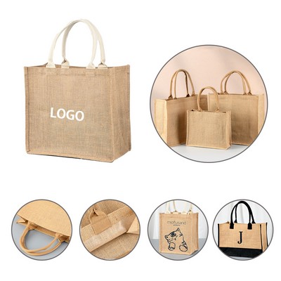 Eco-Friendly Jute Tote Bag
