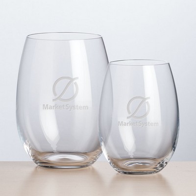 Carlita Stemless Wine - Deep Etch