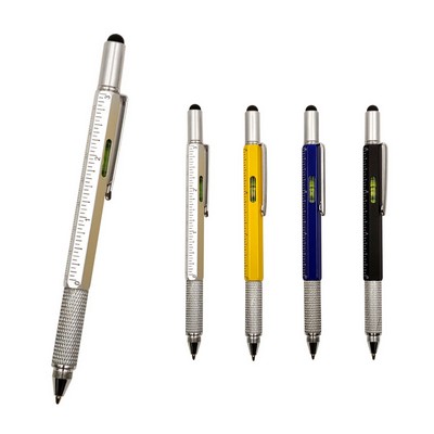Multi Functional Screwdriver Tool Pen w/ Scale Ruler