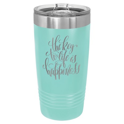 Polar Camel 20 oz. Teal Insulated Ringneck Tumbler