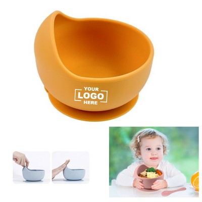 Baby Silicone Bowl with Non-Slip Base