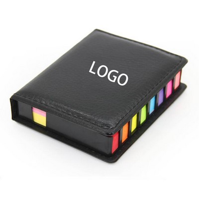 Sticky Note Memo Pads And Calendar W/ Pu Cover
