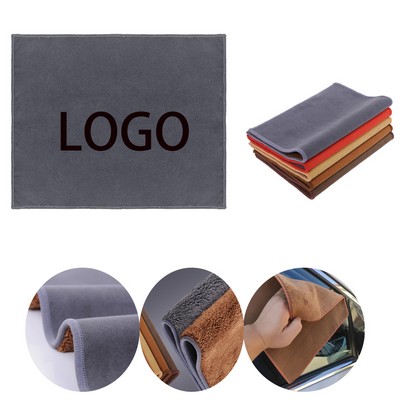 Double - Sided Suede Car Towel