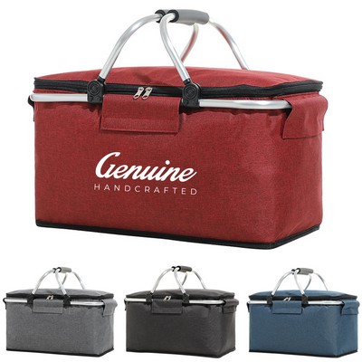Folding Picnic Basket