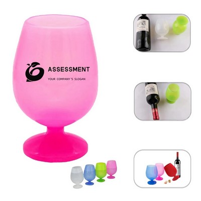 8 oz Silicone Wine Cup