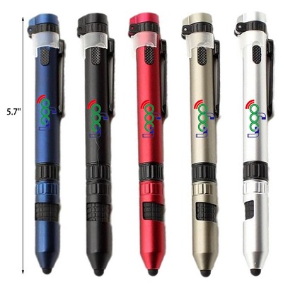6-in-1 Outdoor Multi Function Tool Pen
