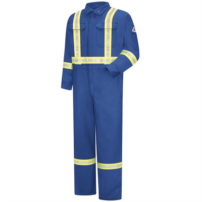 Bulwark Men's Premium Ultra Soft Coverall w/ Reflective Trim