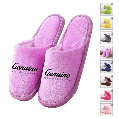 Plush Winter Slippers