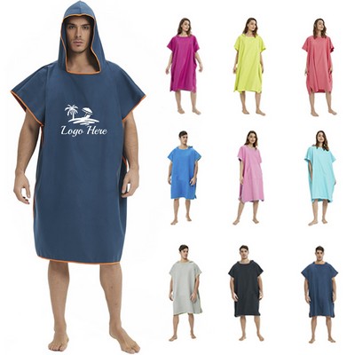 Quick Dry Microfiber Hooded Changing Robe