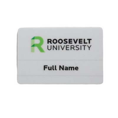 Full Color Name Badge w/Personalization (2"x3") Rectangle