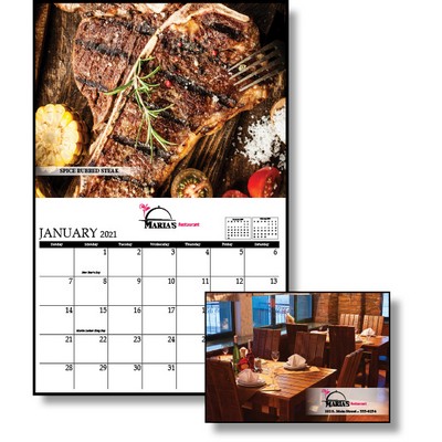 12 Month Custom Wall Calendar