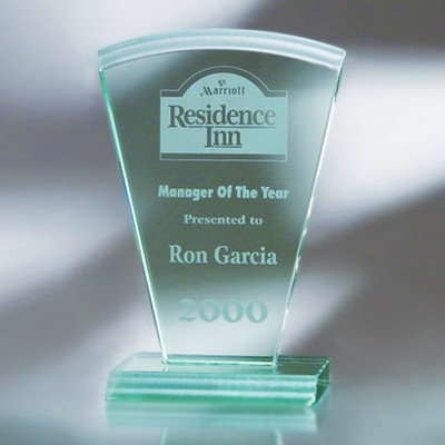 10 5/8" Waterfall Fan Award
