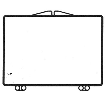 Rigid Clear Hinged Plastic Box (2 7/8"x2"x2")