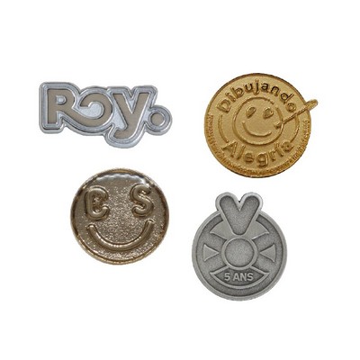 Die Struck 2D Lapel Pin (1/2")