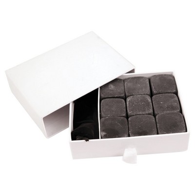 1" x 1" 9-Piece Whiskey Stone Set