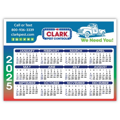 Year-At-A-Glance Magnet Calendar
