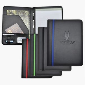 Letter Sized Striped Padfolio