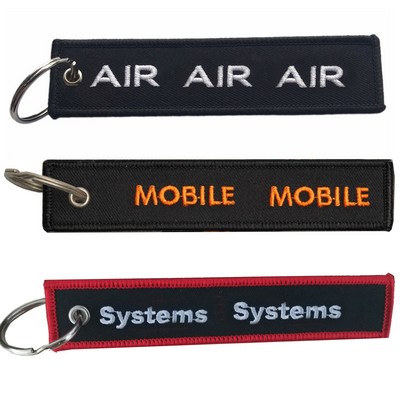 Embroidery Key Tag