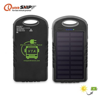 The Usil UL 8000Mah Solar Power Bank-8000mAh