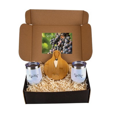 Wine and Cheese Gift Set