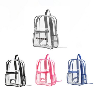 PVC Heavy Duty Transparent Backpack