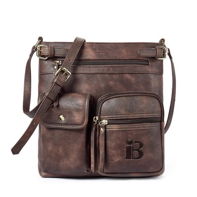 Genuine Leather Crossbody Bags for Women
