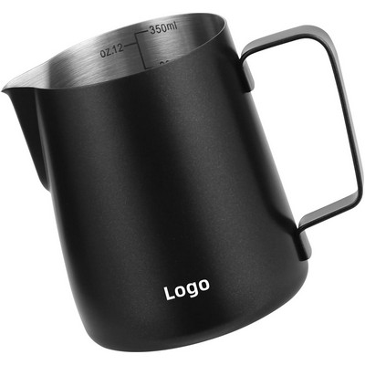 Milk Frothing Pitcher 304 Stainless Steel Multi-Purpose 12 Oz Home Use Frothing Pitcher