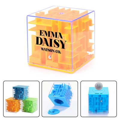 3D Puzzle Maze Money Bank Box