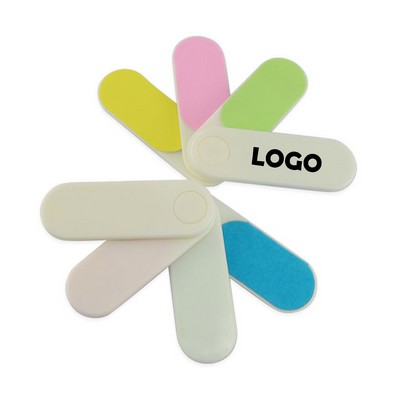 Travel Size Plastic 4 in 1 Nail Files