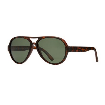 Kings Eco-Active Polarized Sunglasses w/Soft Walnut Brown Frame