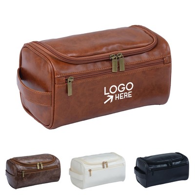 Large Pu Capacity Travel Storage Makeup Bag