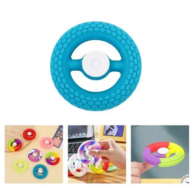 Silicone Fidget Spinner Stress Relief Toy