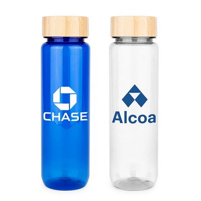 EcoPure 34oz Bottle with Bamboo Lid (Factory Direct 10-12 Weeks Ocean)