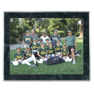 Black Marble Finish Slide-In Frame w/11" x 8.5" Window