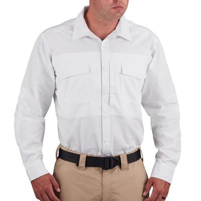 Propper® REVTAC Men's White Long Sleeve Shirt
