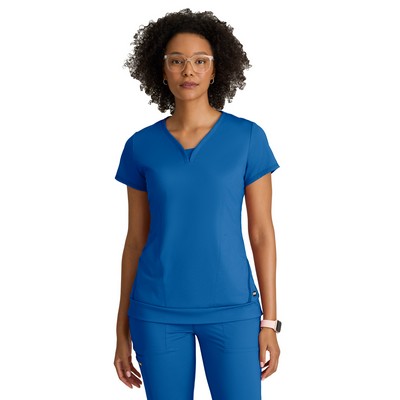 Barco - Grey's Anatomy Knit Stretch - Two Pocket V-Neck Motivate Top