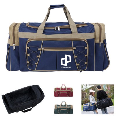Travel Duffel Bag W/ Side Pockets