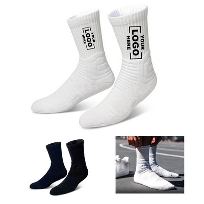 Non-Slip Cushioned Running Socks for Outdoor Sports