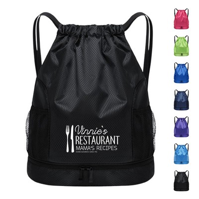 Waterproof Drawstring Sport Backpack