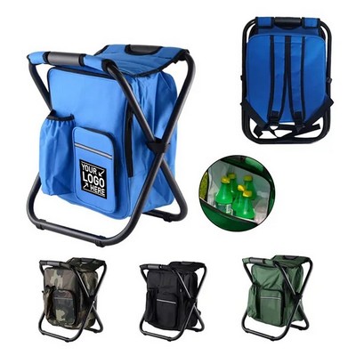 Take-N-Go 2-in-1 Backpack Cooler Chair for Outdoor Adventures